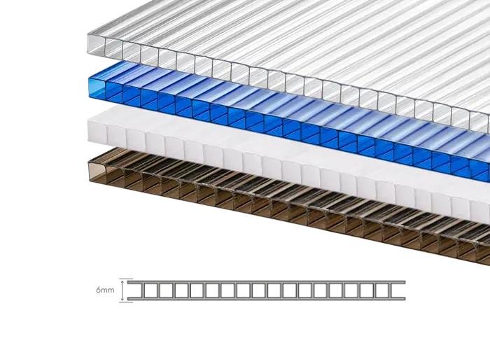 Lam Alveo Estandar Pc 6mm 2.10m X 11.80m
