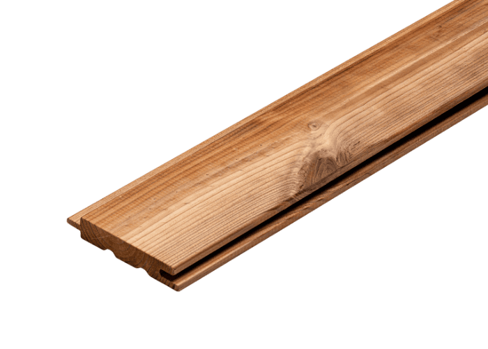 Thermowood W Interior Liso 90-15 madera Natural 0.090m X 0.015m X 3.9m