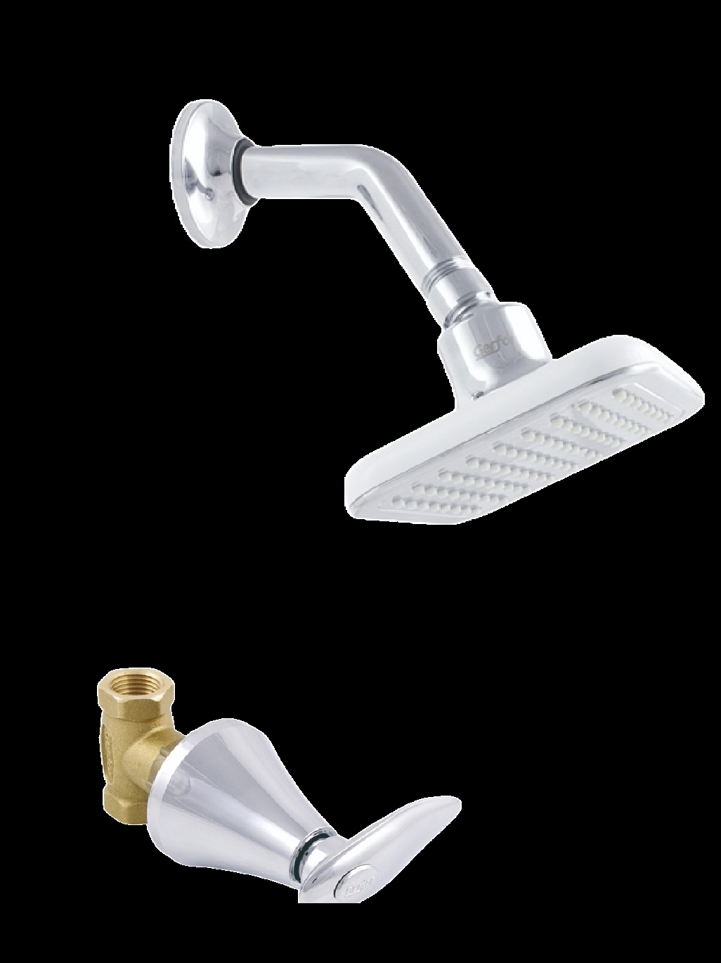 CONJUNTO REGISTRO DUCHA SLIM
