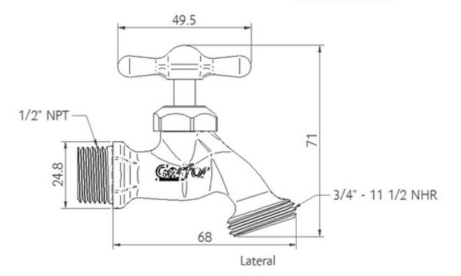 LLAVE MANGUERA SUPERLIVIANA