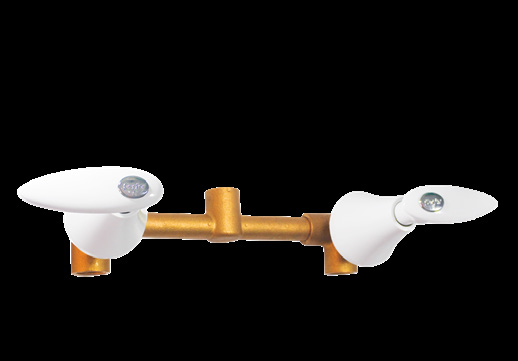 MEZCLADOR DUCHA 8” SLIM BIANCA