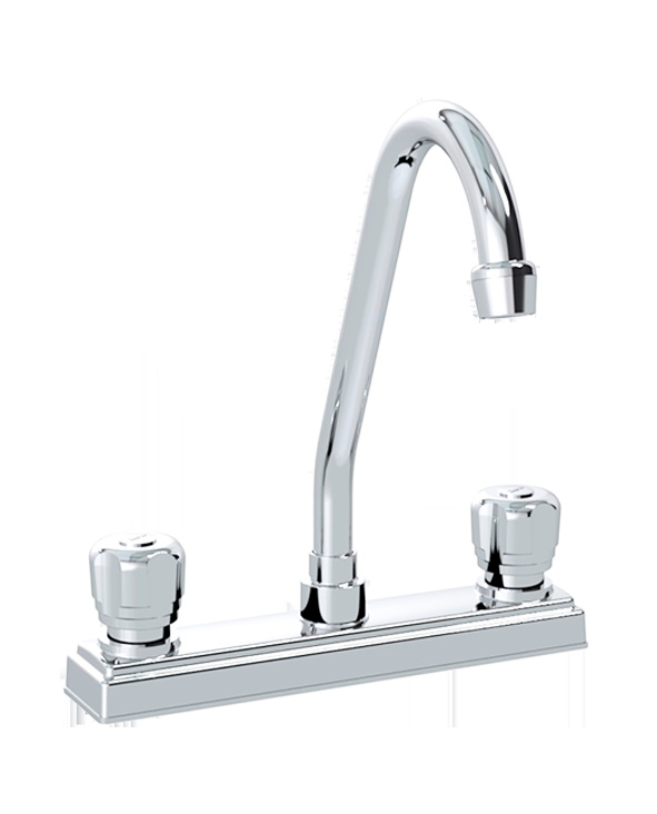 MEZCLADOR LAVAPLATOS MESA 8”AQUA