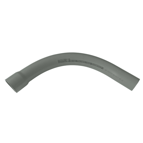 CURVA CONDUIT 90 1 GRIS SCH40 - 50 UN