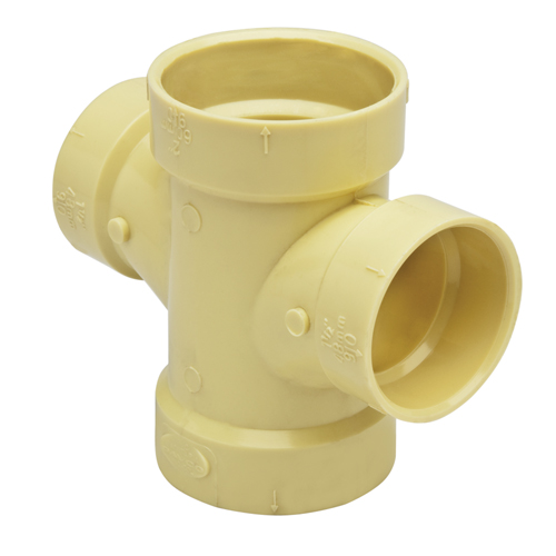 Tees sanitarias dobles
