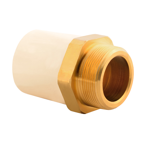 Adaptador Macho CPVC Rosca Metálica