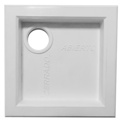 CAJA PARA REGISTRO GAS PVC - 20 UN