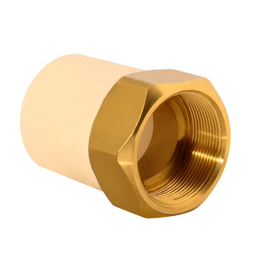 Adaptador Hembra CPVC Rosca Metálica