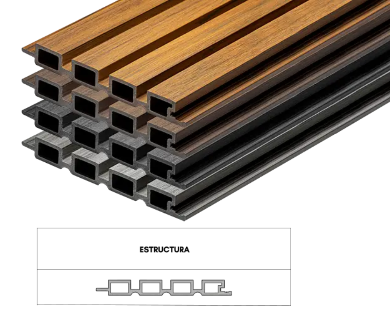Arkowood wallpanel Ext 3D 220-24