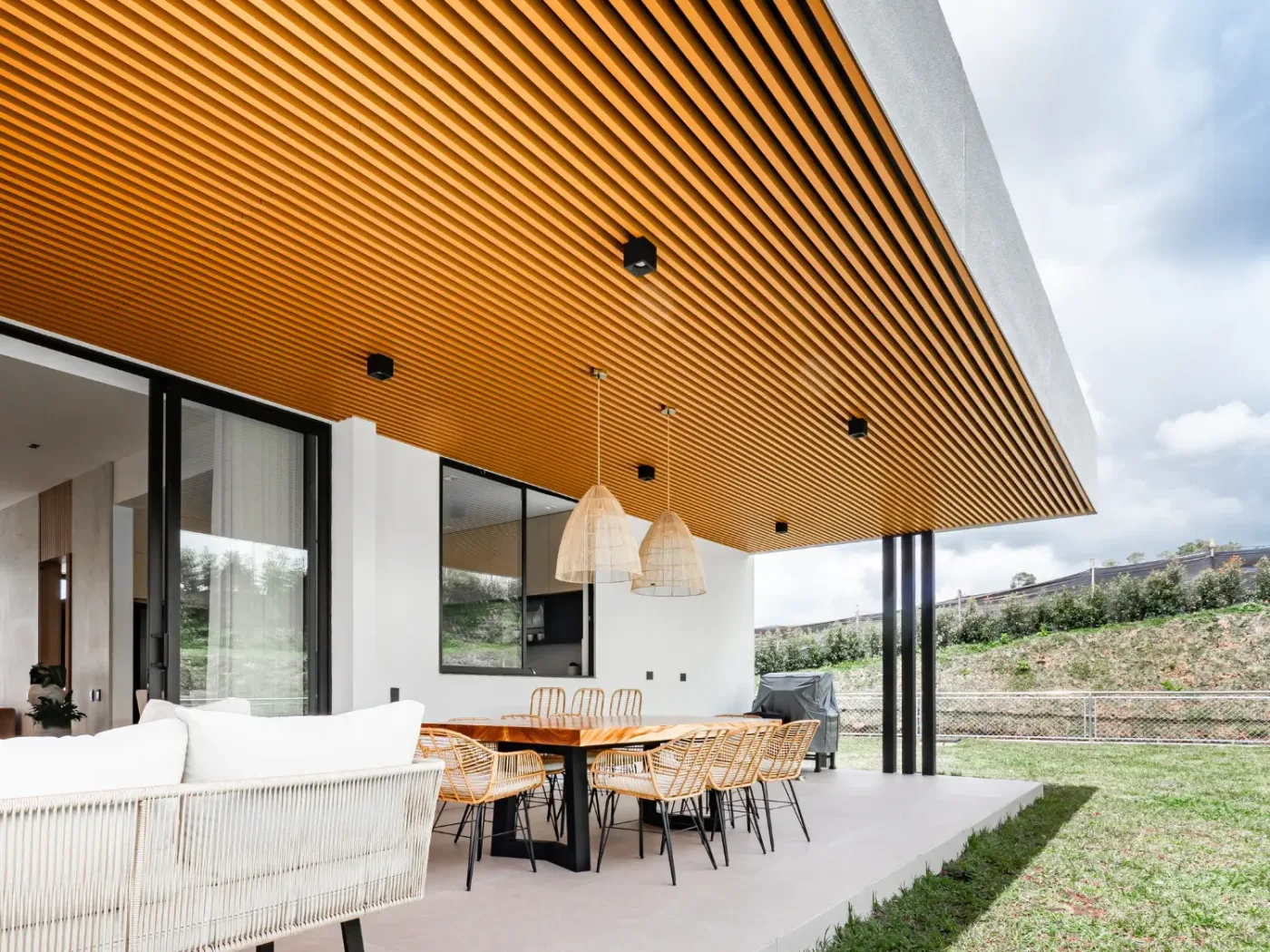 Inspiración Ekowood L: Interior y exterior en un mismo lenguaje