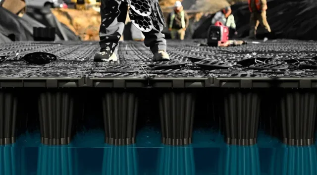 Tanque modular de tormenta para aguas lluvias