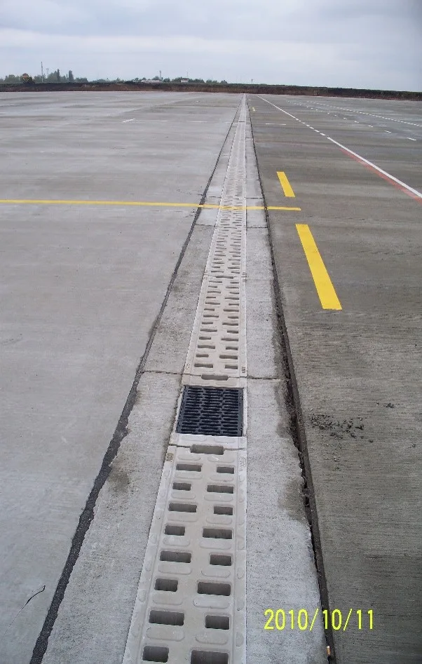 Drenaje en superficie pavimentada