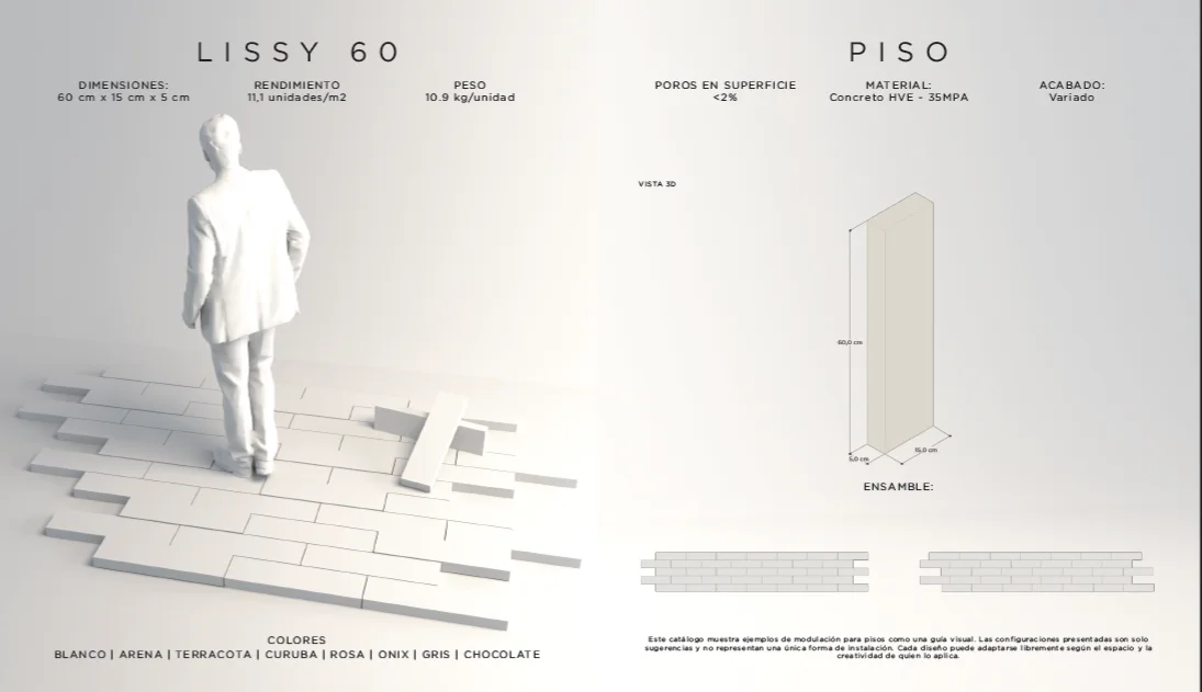 Pieza Lissy 60